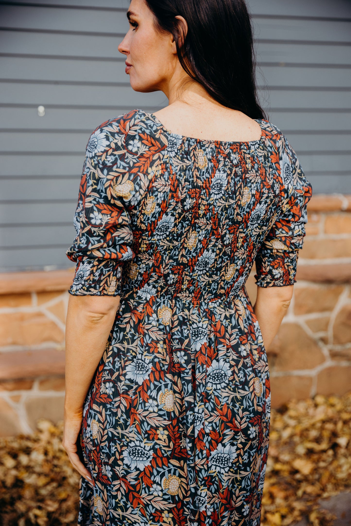 Pepper Dress in Rustic Harvest- Misses, Plus, and Extended Plus (S-4X)