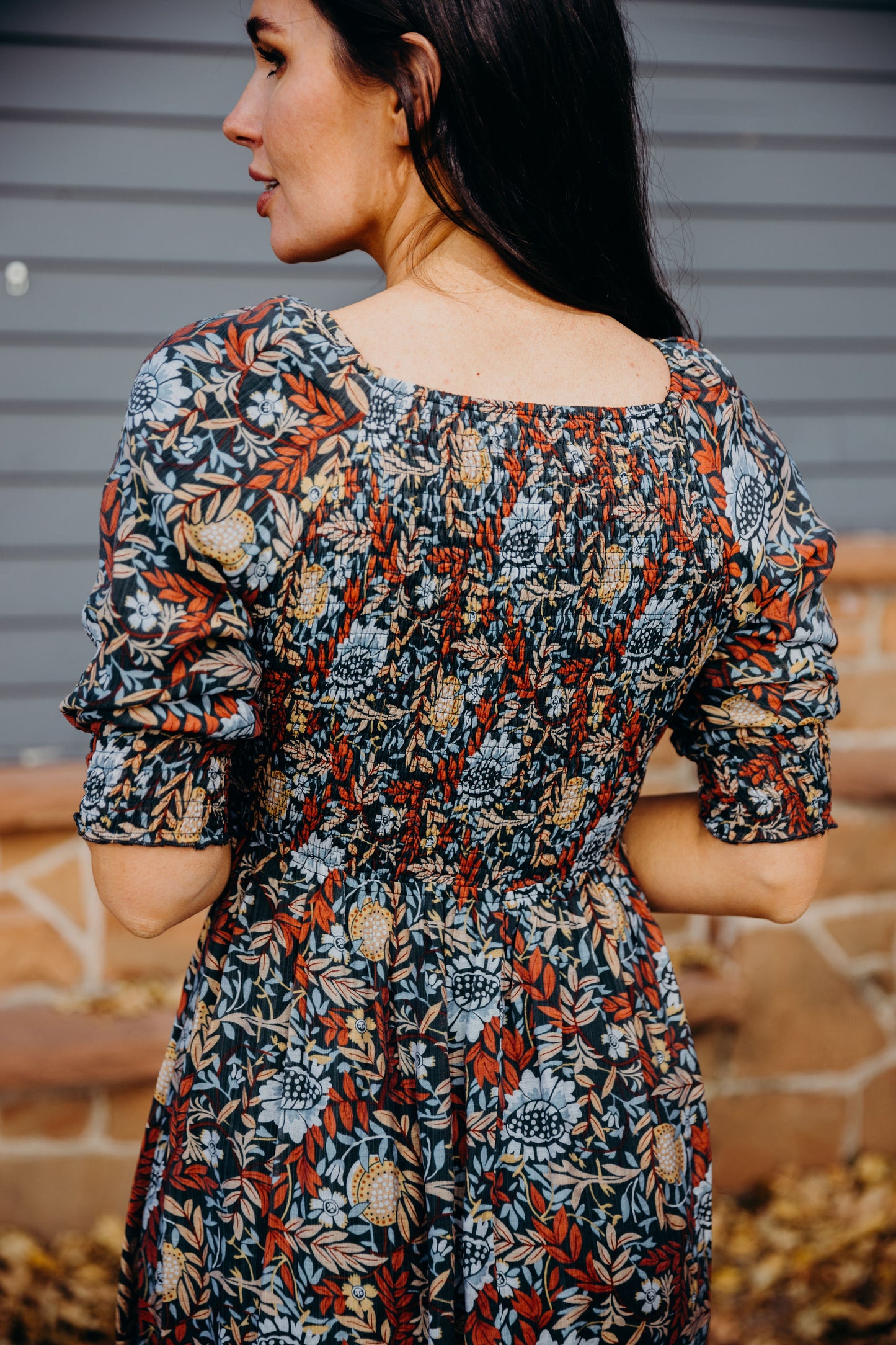 Pepper Dress in Rustic Harvest- Misses, Plus, and Extended Plus (S-4X)
