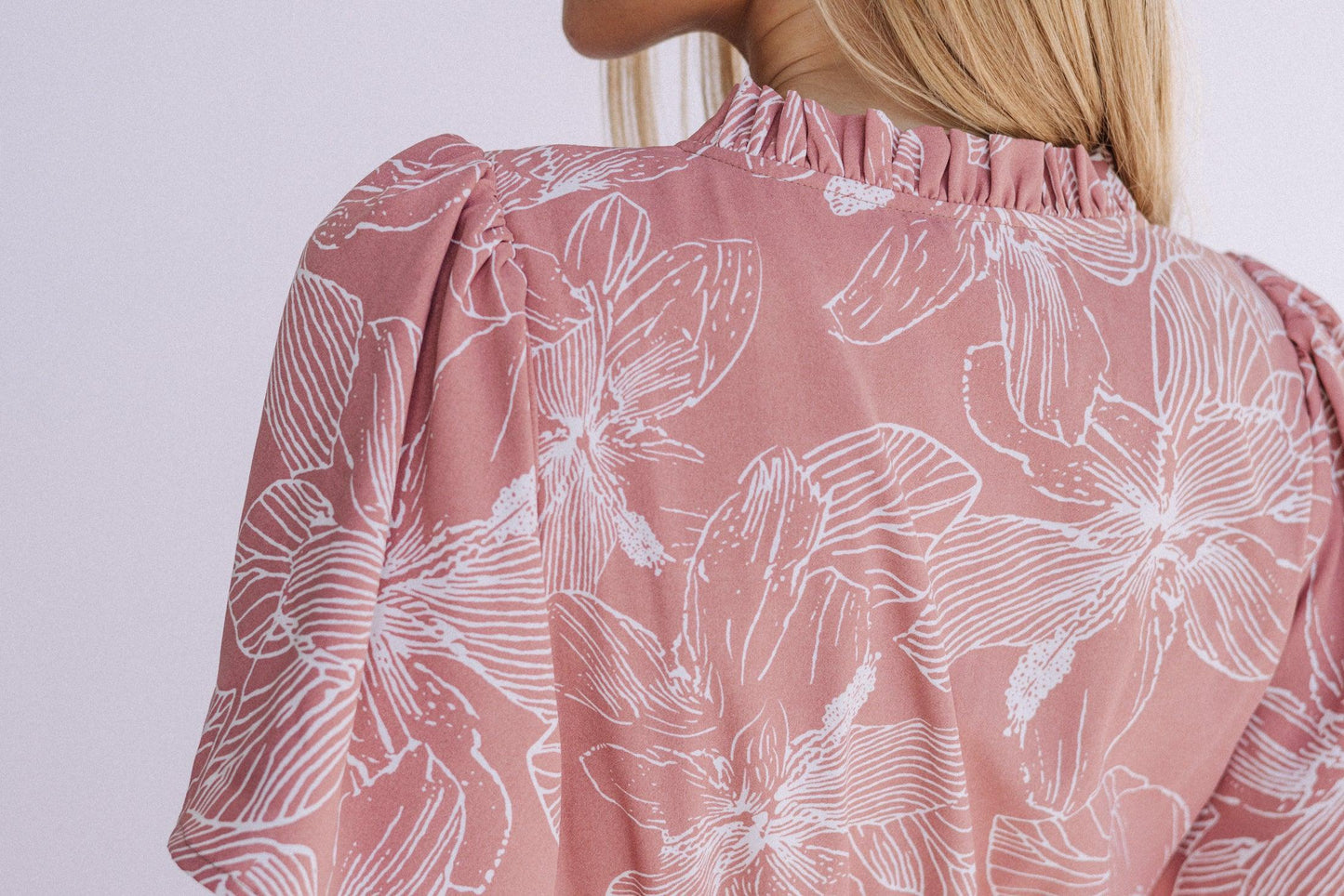 Gabby Dress in Pink- Misses (S-L)