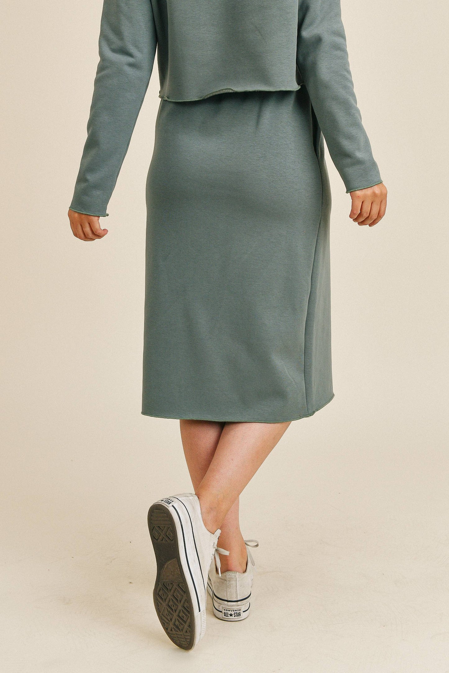 Journey Skirt in Dark Green- Misses (S-L)