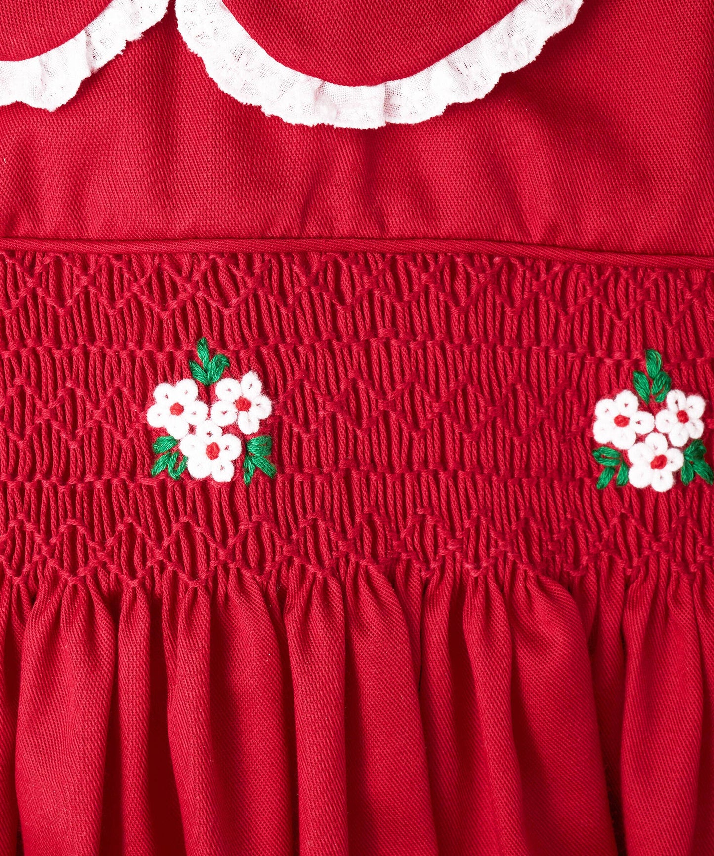 Margaret Dress in Red- Infant & Girls (12M-6X)
