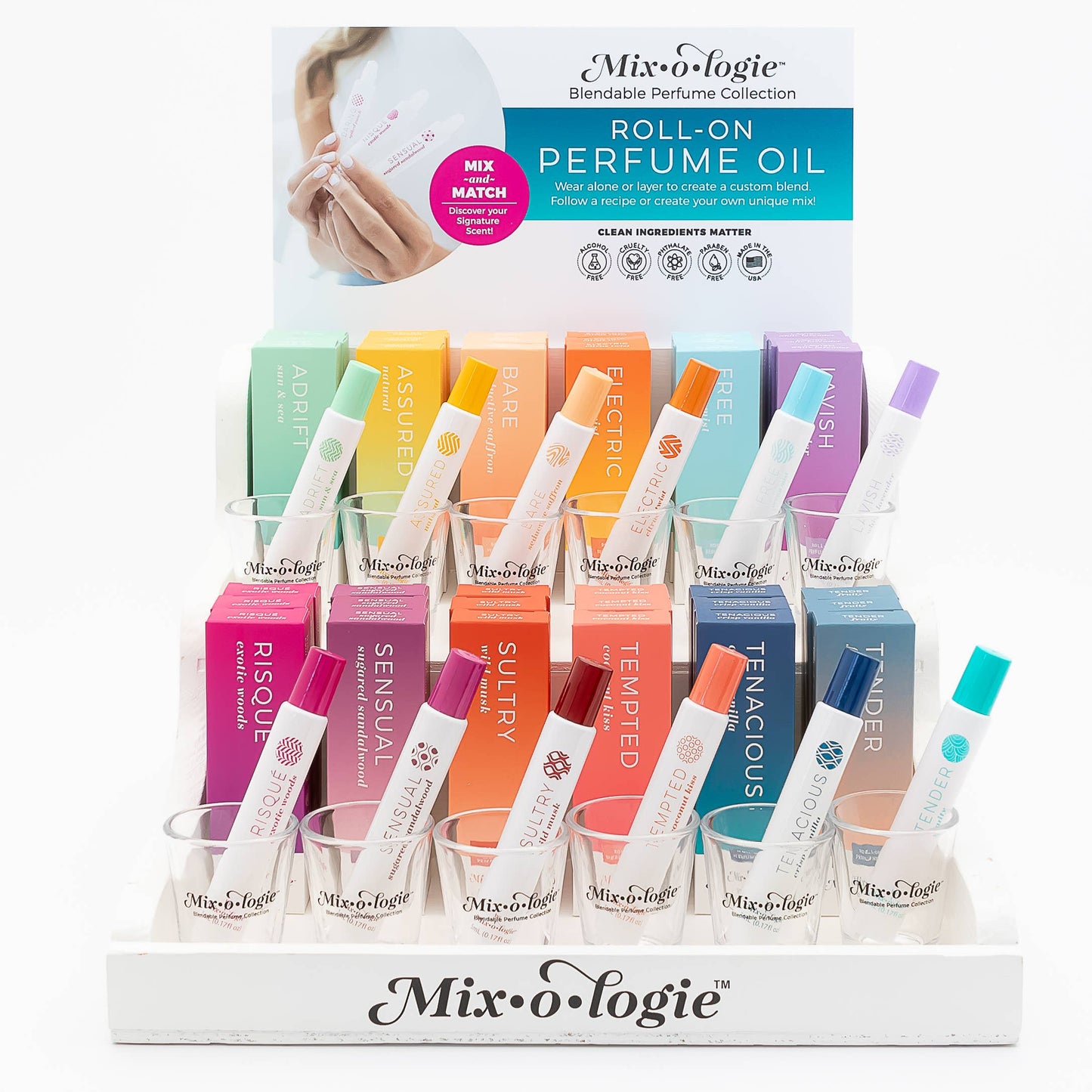 Mixologie Rollerball Perfume- Multiple Scents