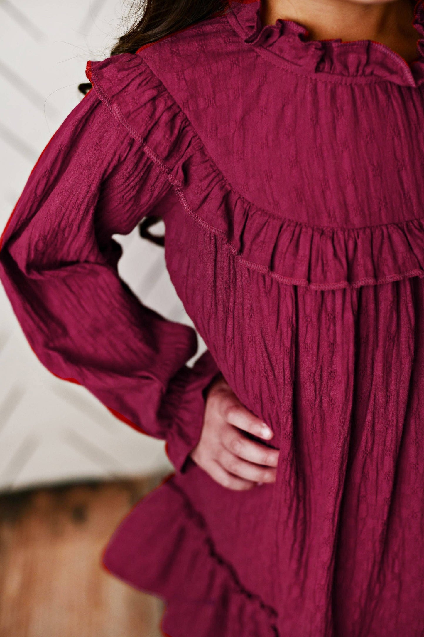 Daniela Dress in Plum- Girls (3/4-10/12)
