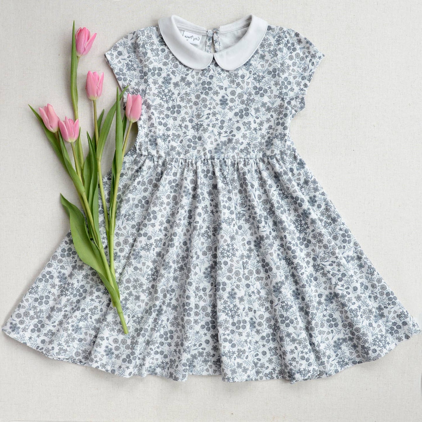 Hazel Dress in Robin's Egg- Girls (6-7)