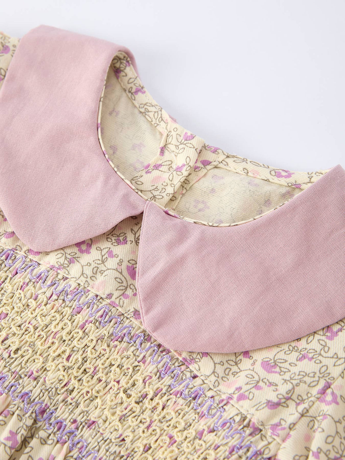 Primrose Romper in Pink- Infant Girls (6M,18M,24M)