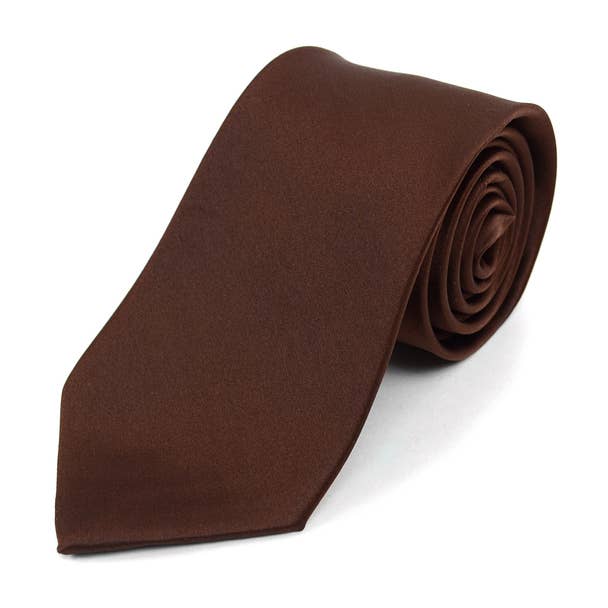 49" Poly Solid Tie in Multiple Colors- Boy's Accessories