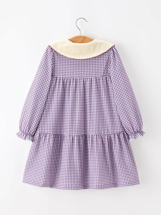 Violet Meadow Dress in Purple- Girls (2-6)
