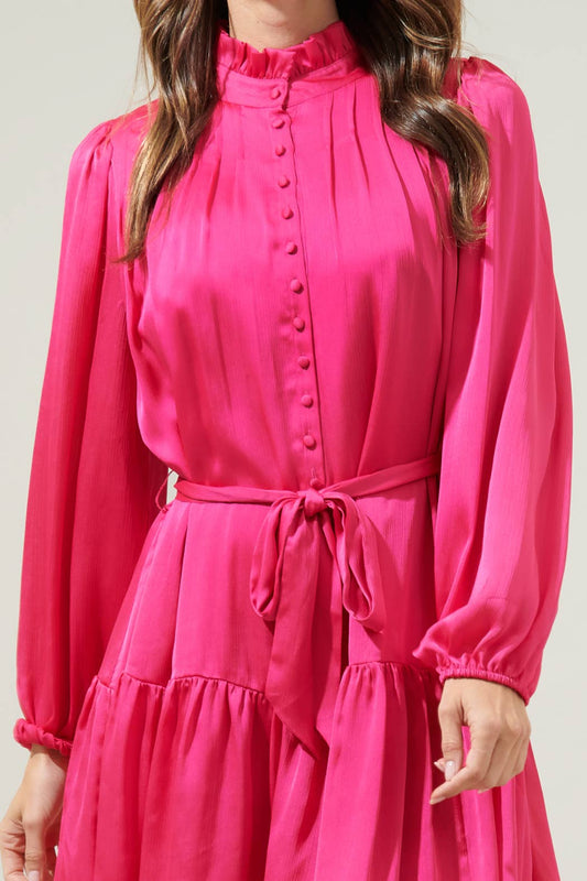 Harmony Tunic in Fuchsia- Misses (XS-M)