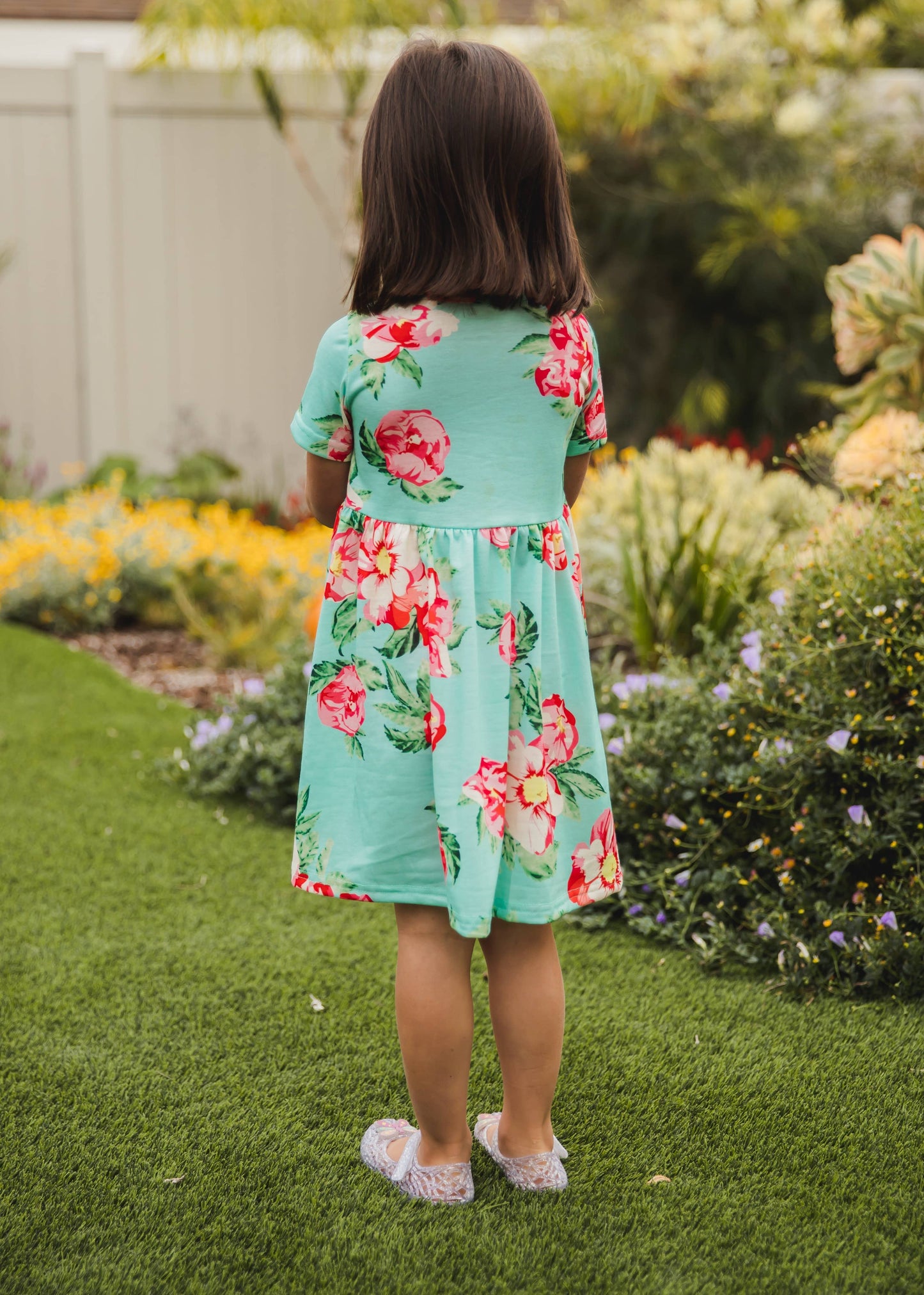 Kilah Dress in Teal- Girls (3-4Y - 8-9Y)