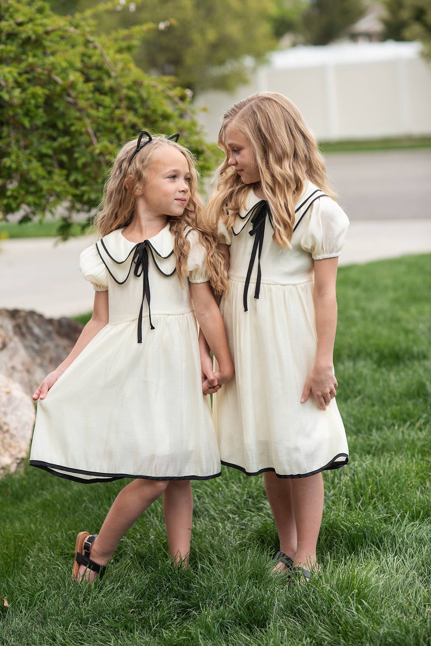 Arthena Dress in Ivory- Girls (3/4-10/12)