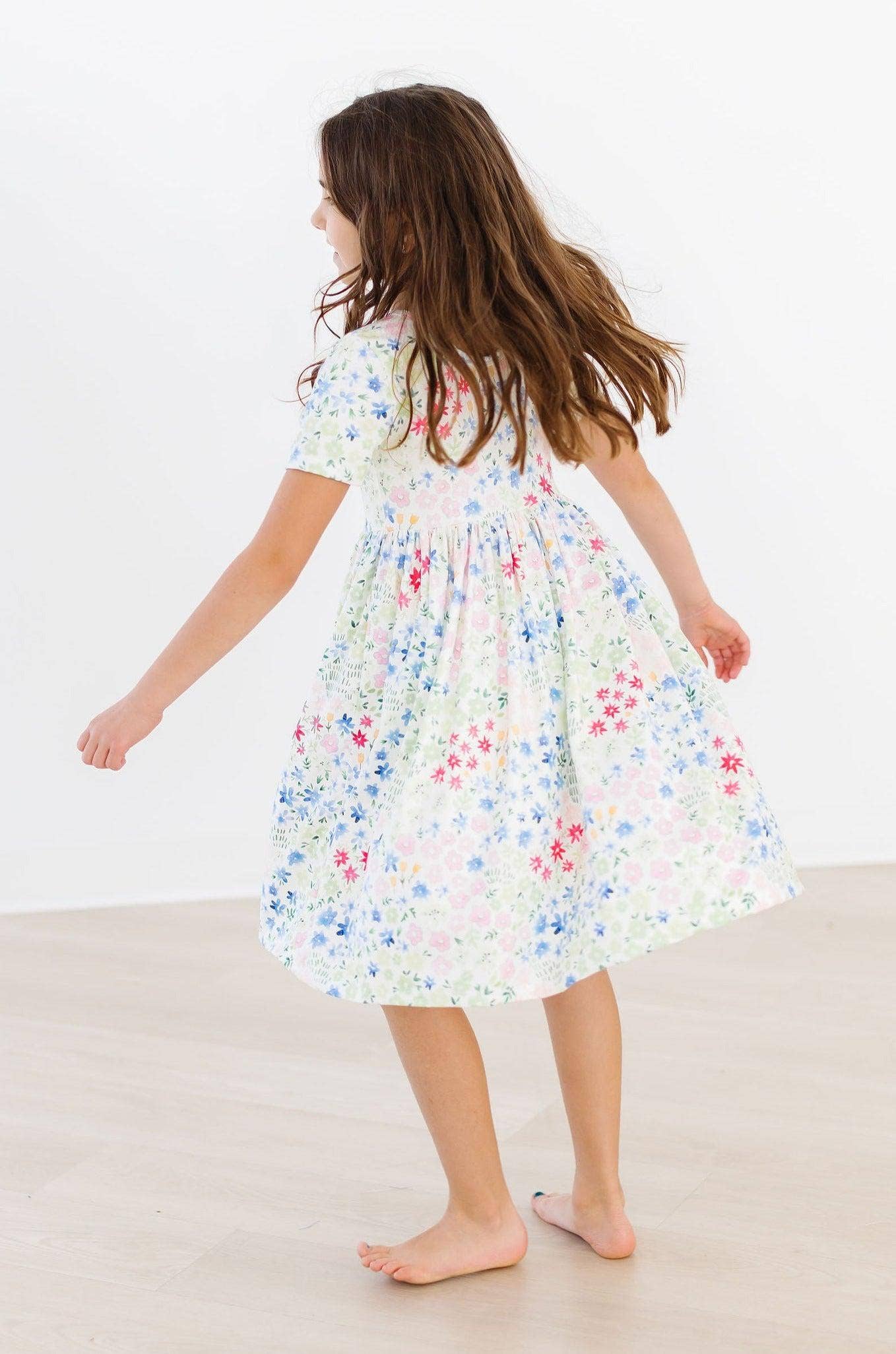 Sunshine Meadows Dress in Pastel- Infant & Girls (6/12-9/10)