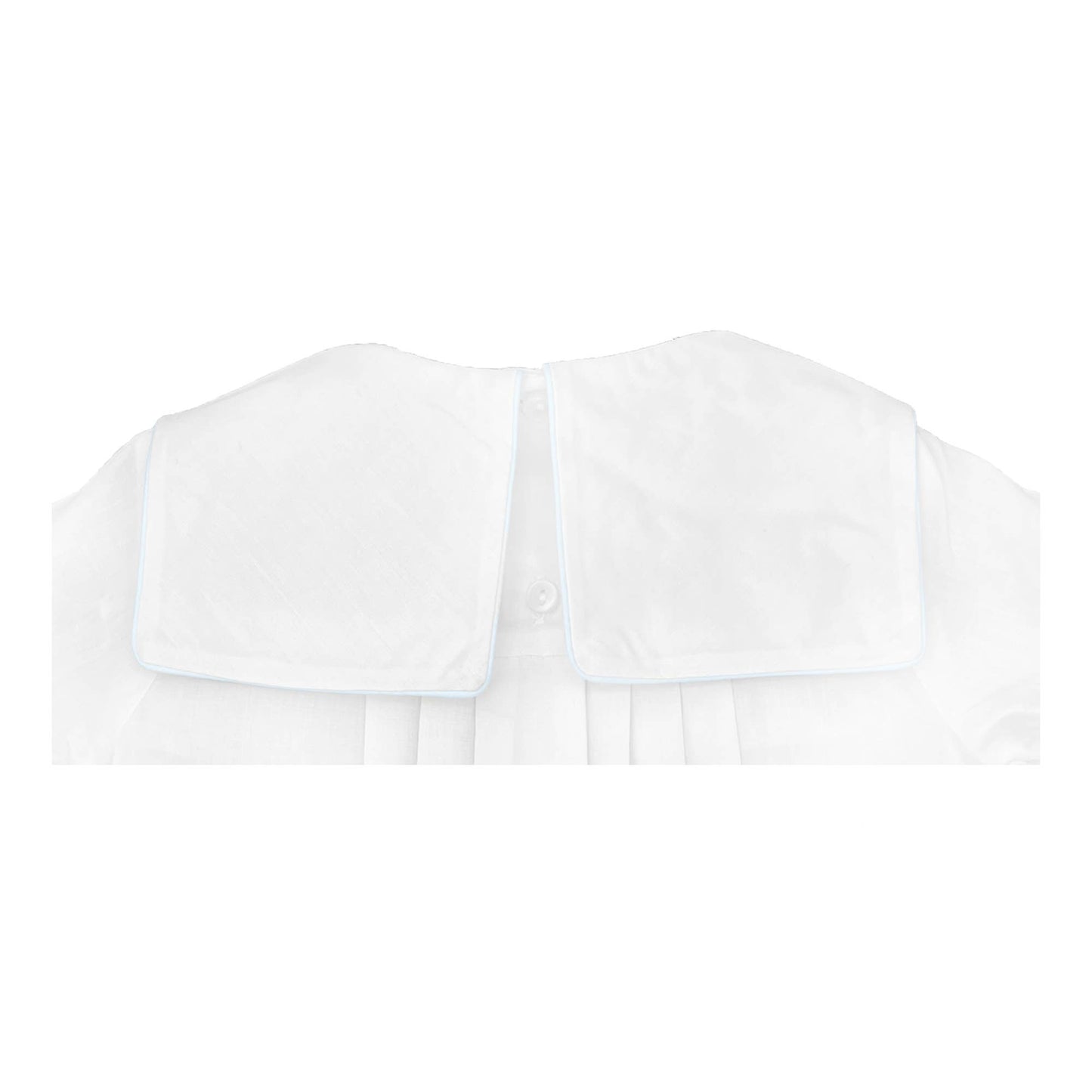 Train Romper in White- Infant Boys (Newborn)