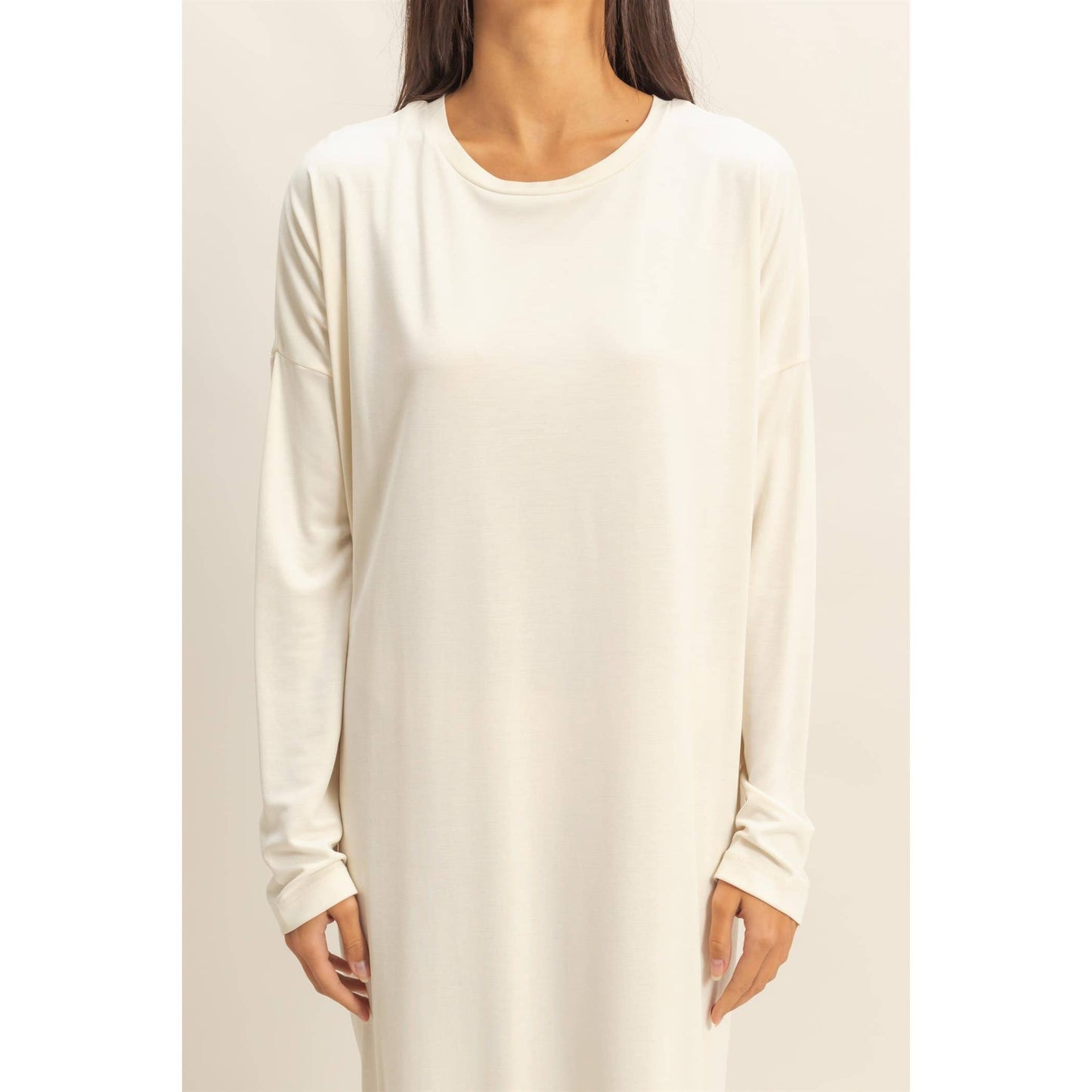 Velora Dress in Cream- Misses (S-L)