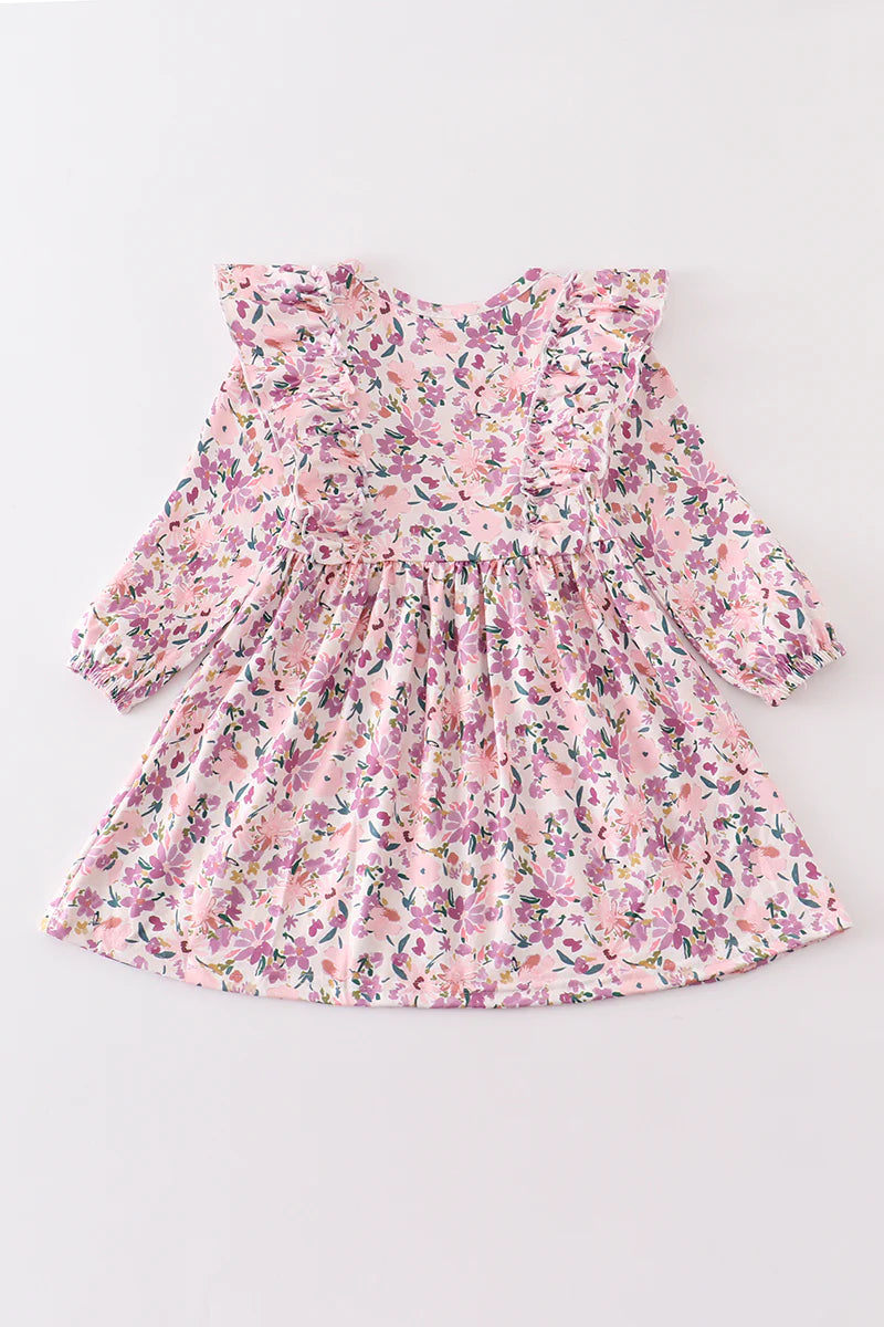 Lilly Dress in Purple- Girls (2-10)