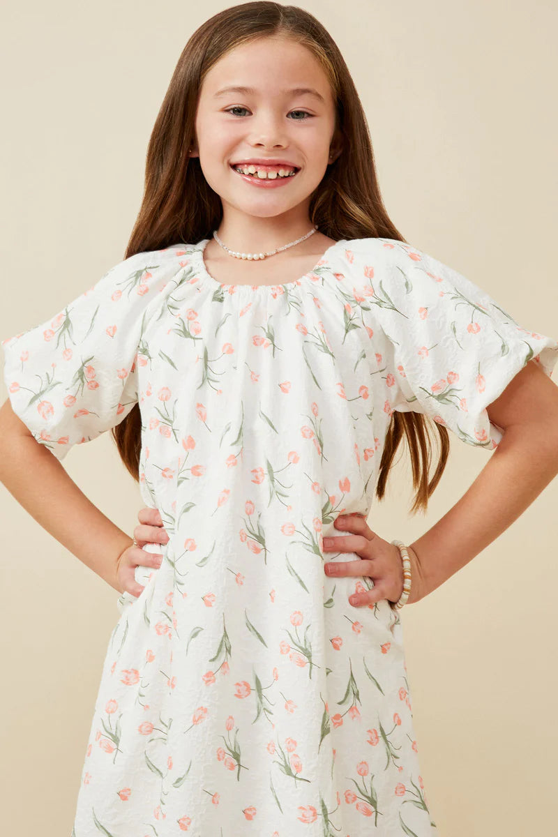 Lorelei Dress in Off White- Tween (S 7/8 - XL 13/14)