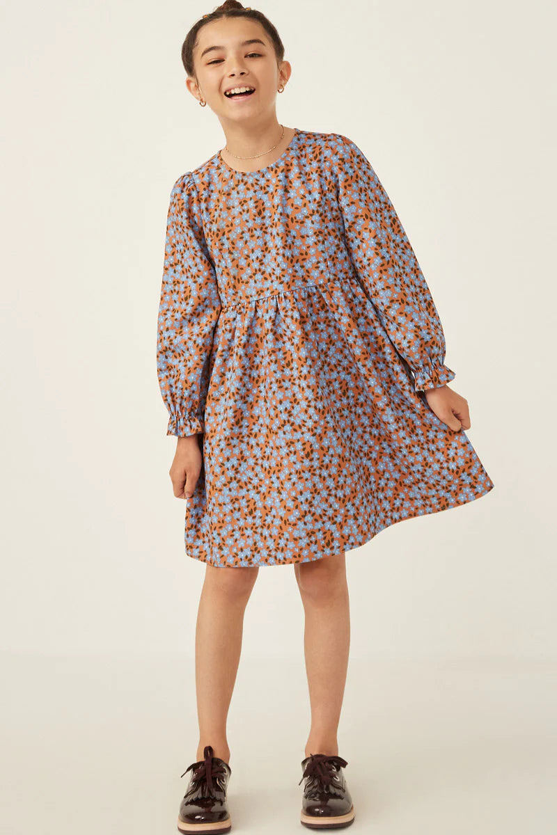Camila Dress in Camel- Tween (M 9/10)