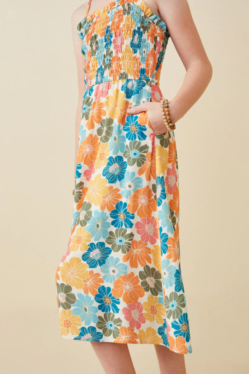 Cearra Tank Dress in Pink- Tween (S 7/8 - XL 13/14)