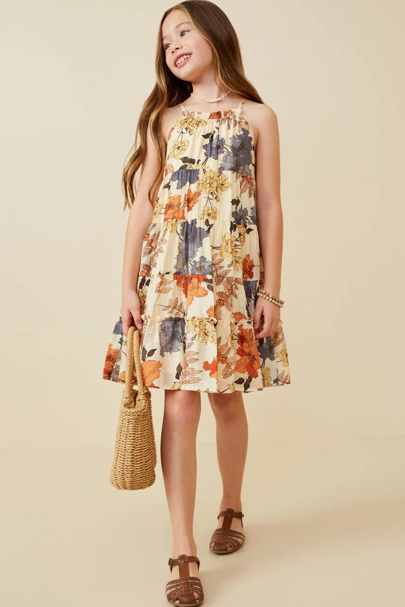 Botanical Tank Dress- Tween (S 7/8 - XL 13/14)
