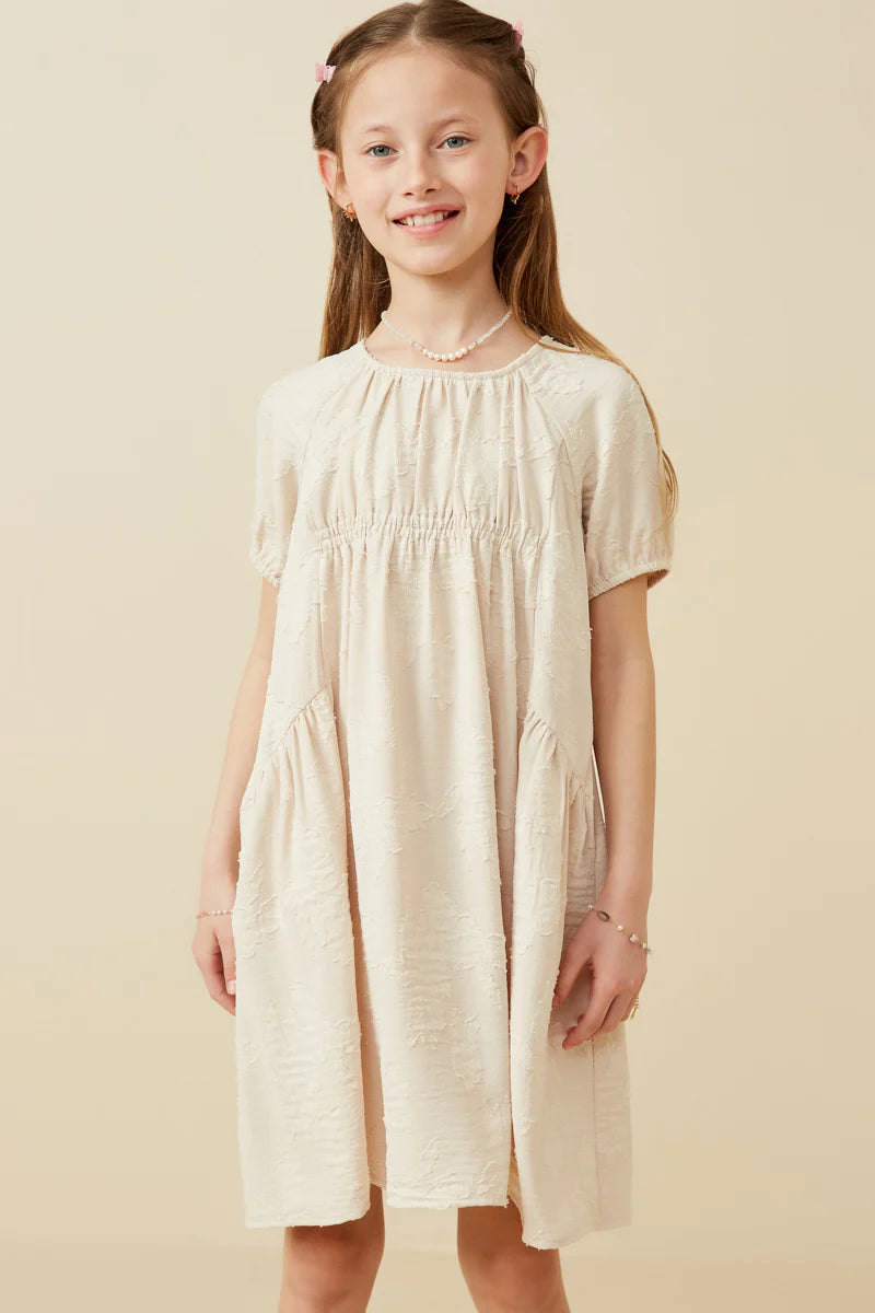 Cecelia Dress in Beige- Tween (S 7/8 - XL 13/14)