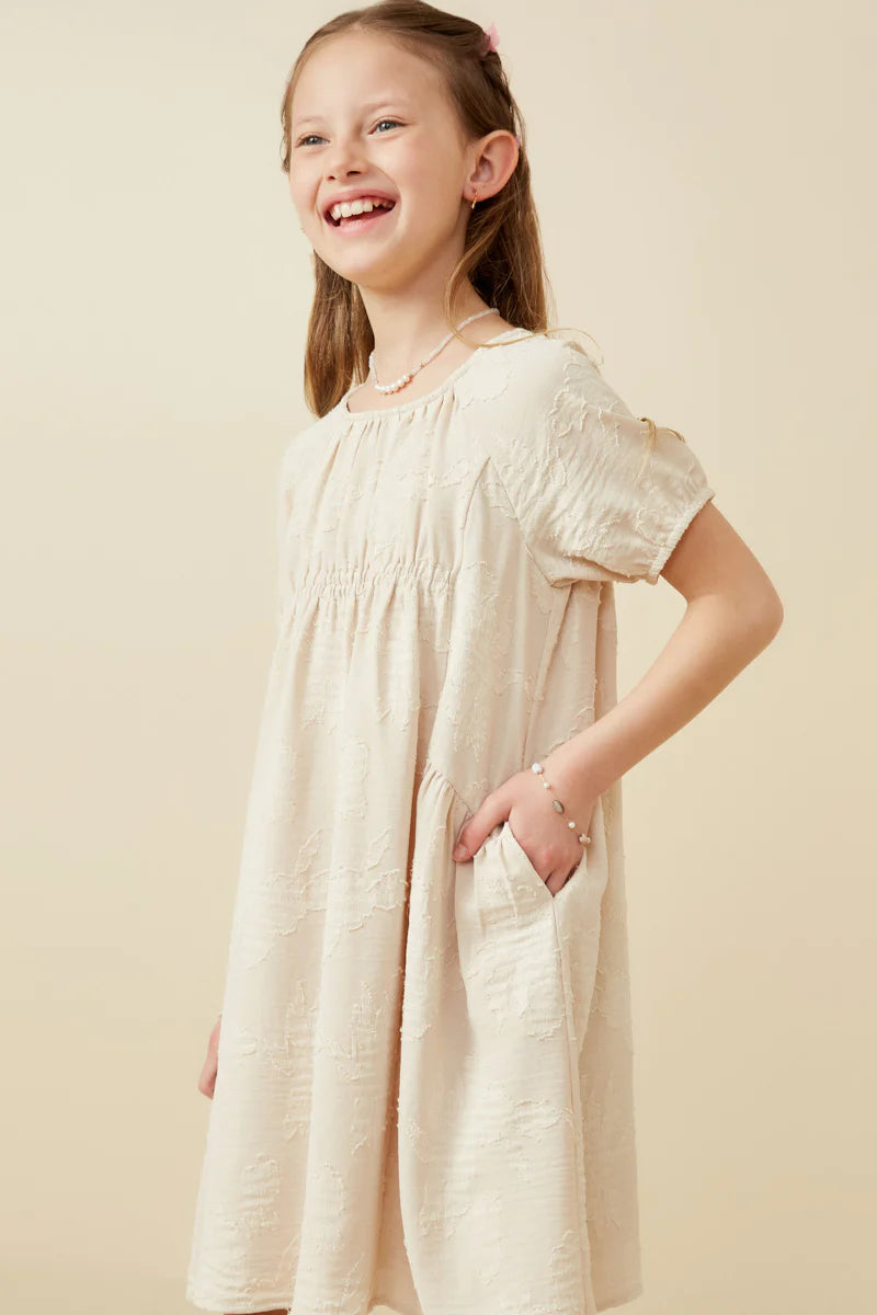 Cecelia Dress in Beige- Tween (S 7/8 - XL 13/14)