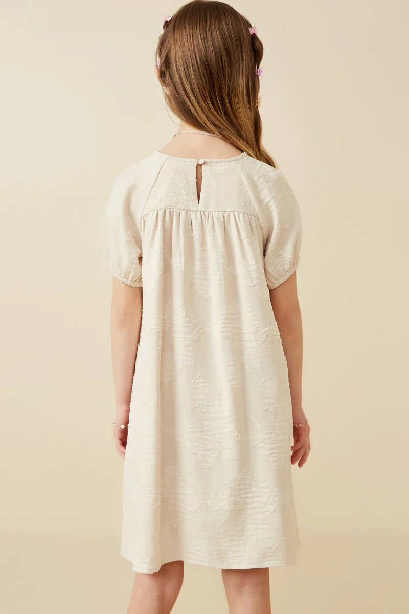 Cecelia Dress in Beige- Tween (S 7/8 - XL 13/14)