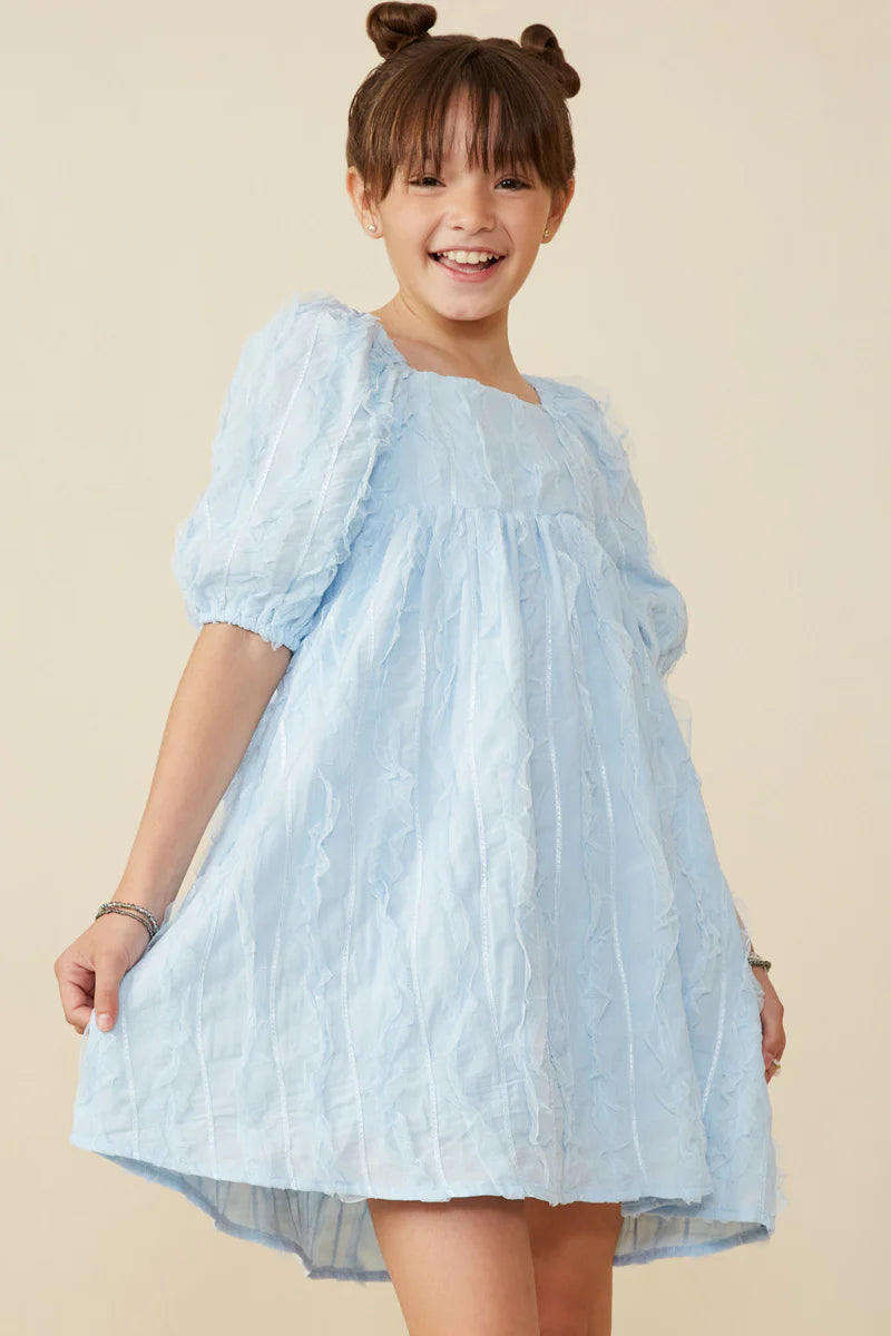 Amira Dress in Blue- Tween Girls (S 7/8 - XL 13/14)