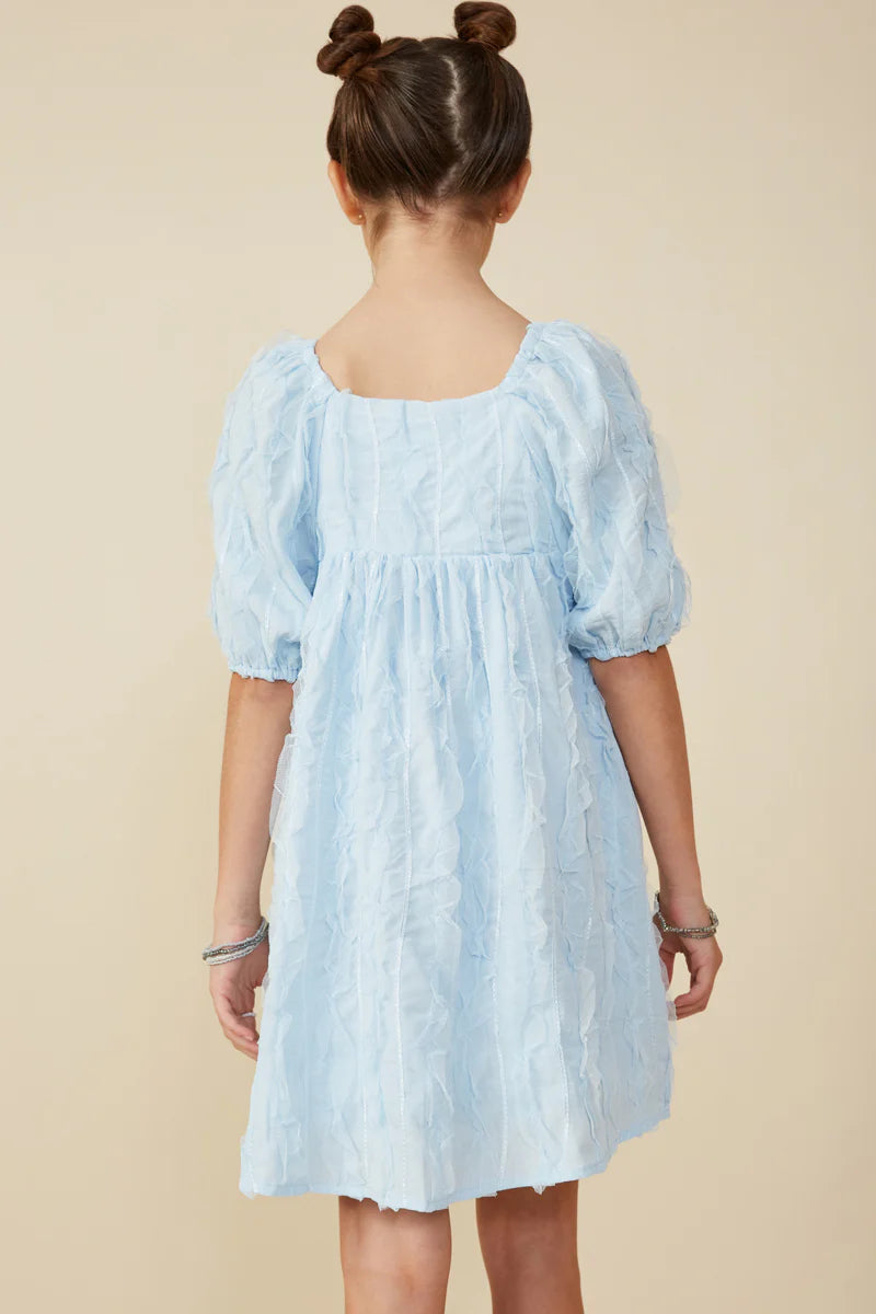 Amira Dress in Blue- Tween Girls (S 7/8 - XL 13/14)