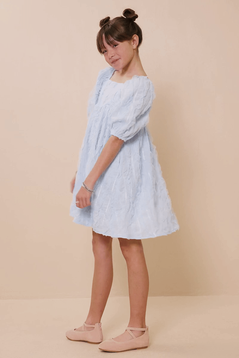 Amira Dress in Blue- Tween Girls (S 7/8 - XL 13/14)