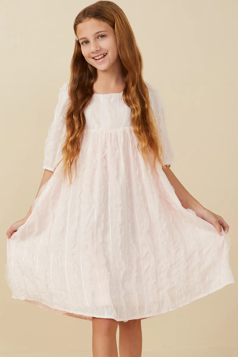 Amira Dress in Pink- Tween Girls (S 7/8 - XL 13/14)