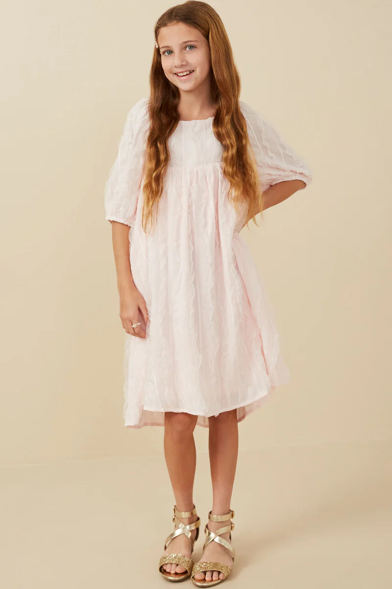Amira Dress in Pink- Tween Girls (S 7/8 - XL 13/14)
