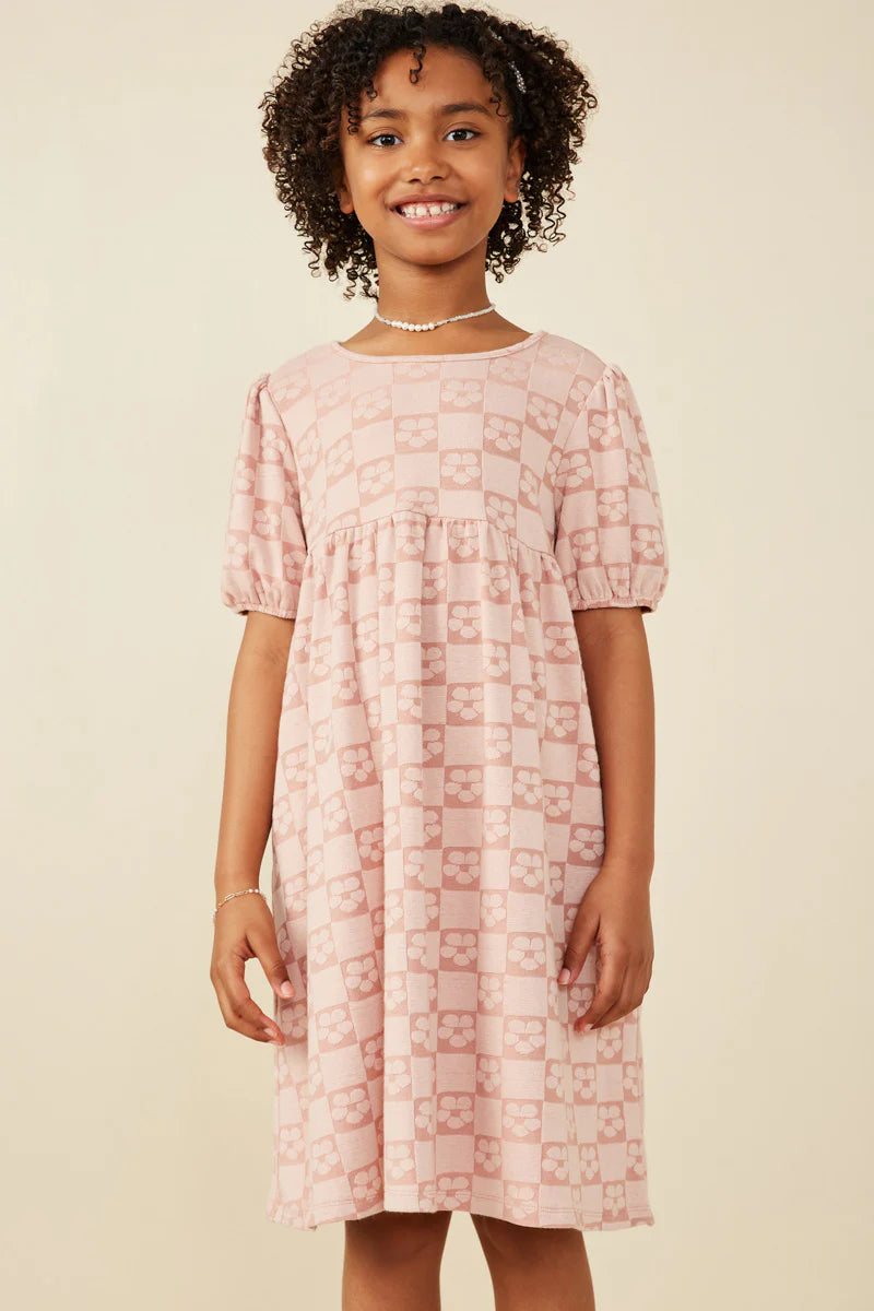 Chessie Dress in Pink- Girls/Tween (S 7/8-XL 13/14)