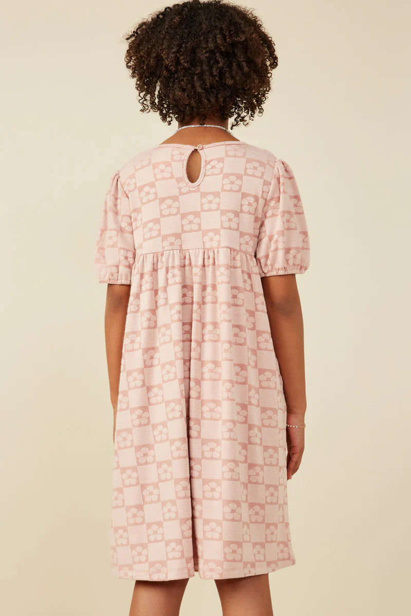 Chessie Dress in Pink- Girls/Tween (S 7/8-XL 13/14)