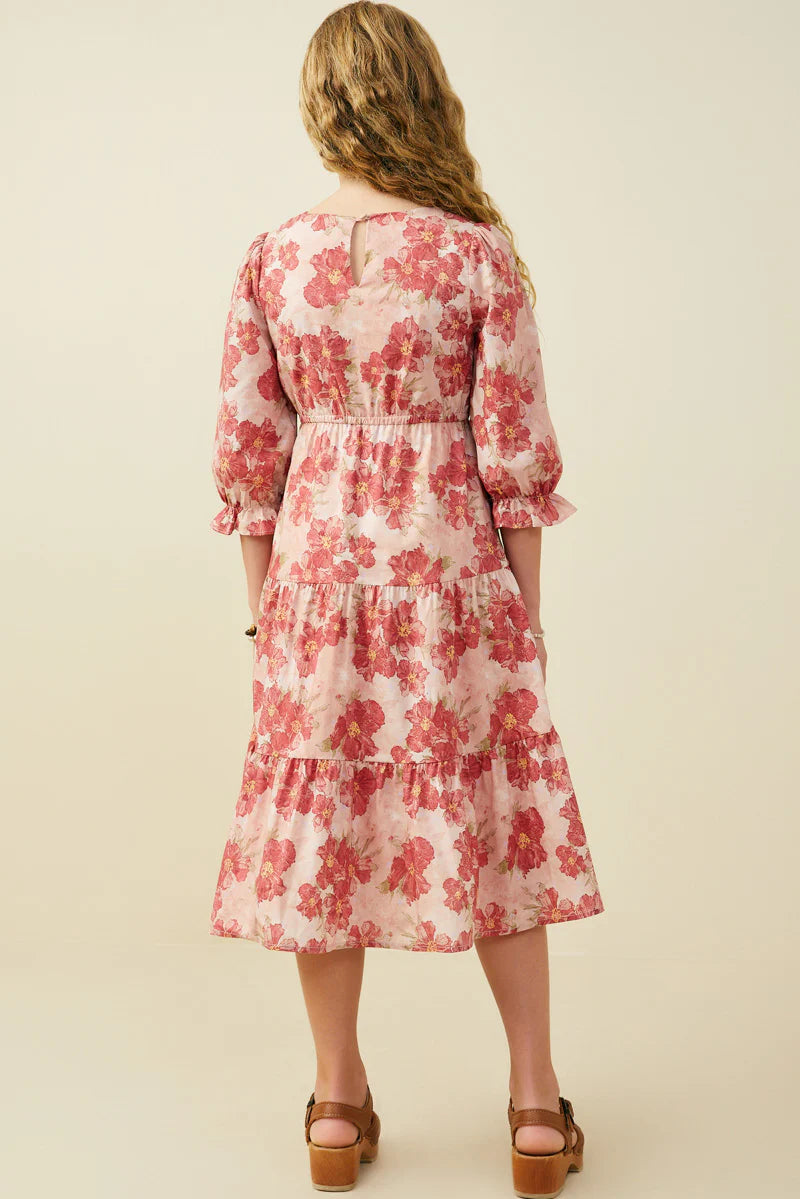 Rosamund Dress in Mauve- Girls/Tween (S 7/8 - XL 13/14)