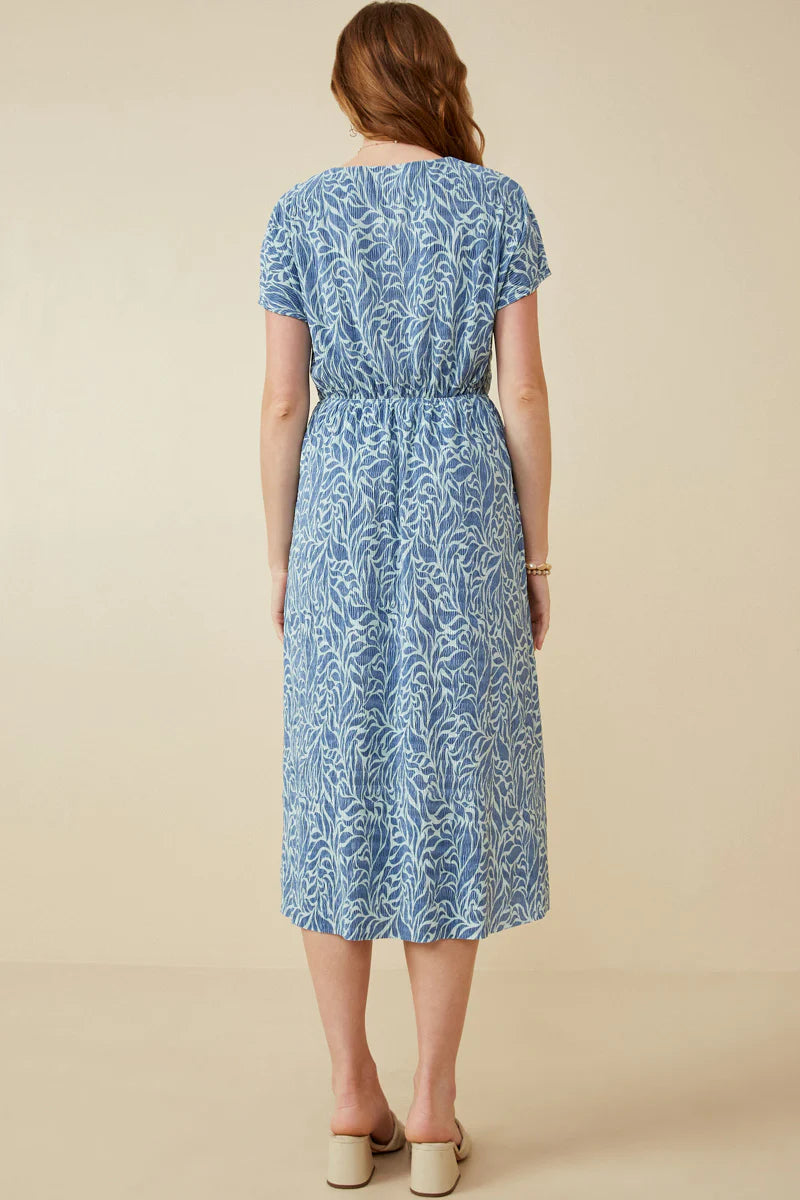Dakota Dress in Blue- Misses & Plus (L-3X)