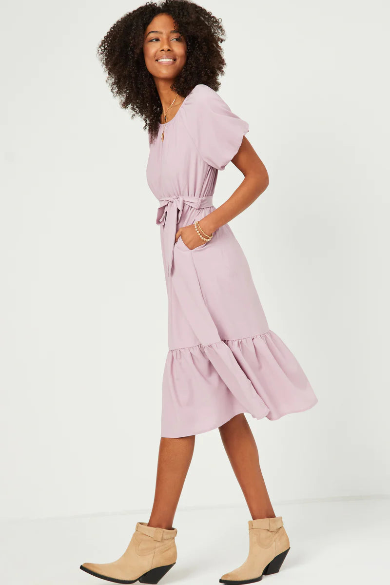 Livie Dress in Lavender- Misses (M)