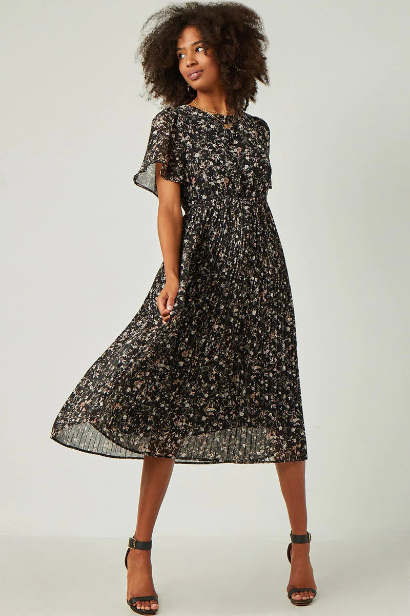 Alaia Dress in Black- Misses & Plus (M,L,2X)