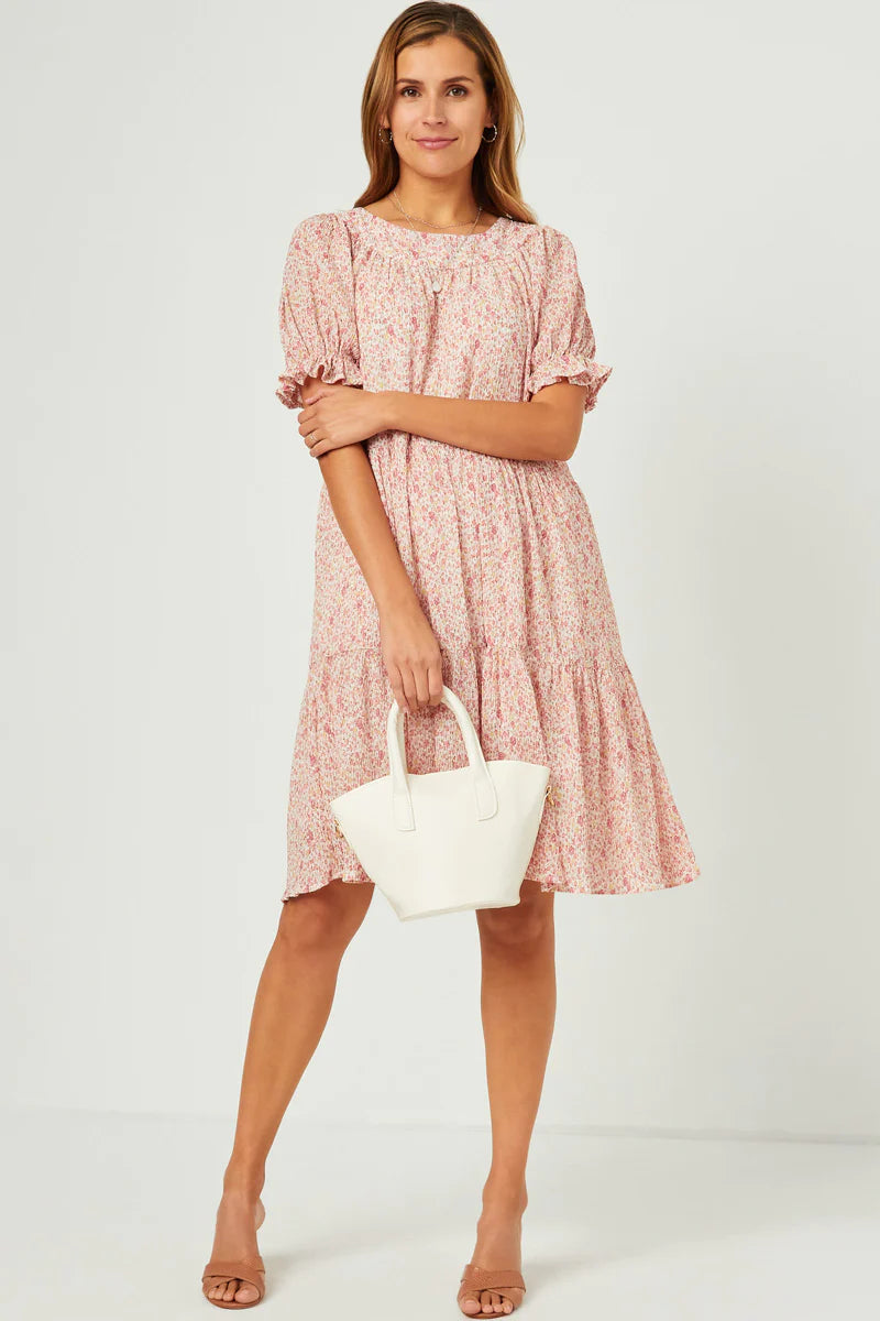Rosie Dress in Pink- Misses (M-L)