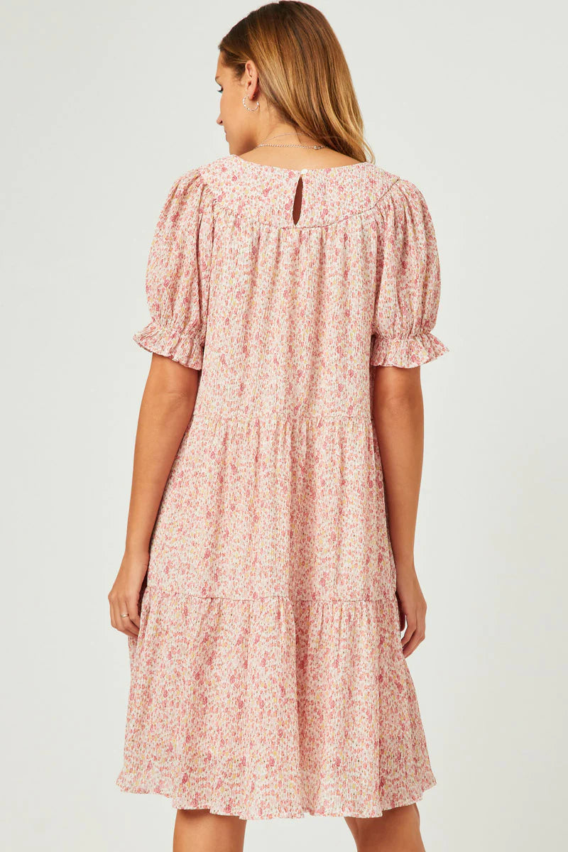 Rosie Dress in Pink- Misses (M-L)