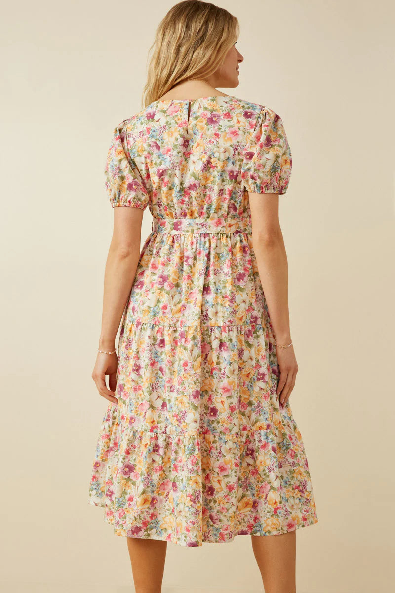 Elesia Dress in Lavender- Misses & Plus (L-2X)