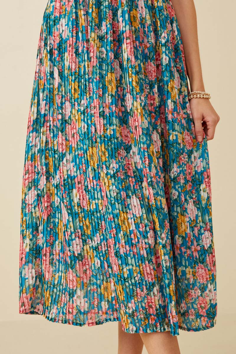 Lois Dress in Blue- Misses and Plus (S-3X)