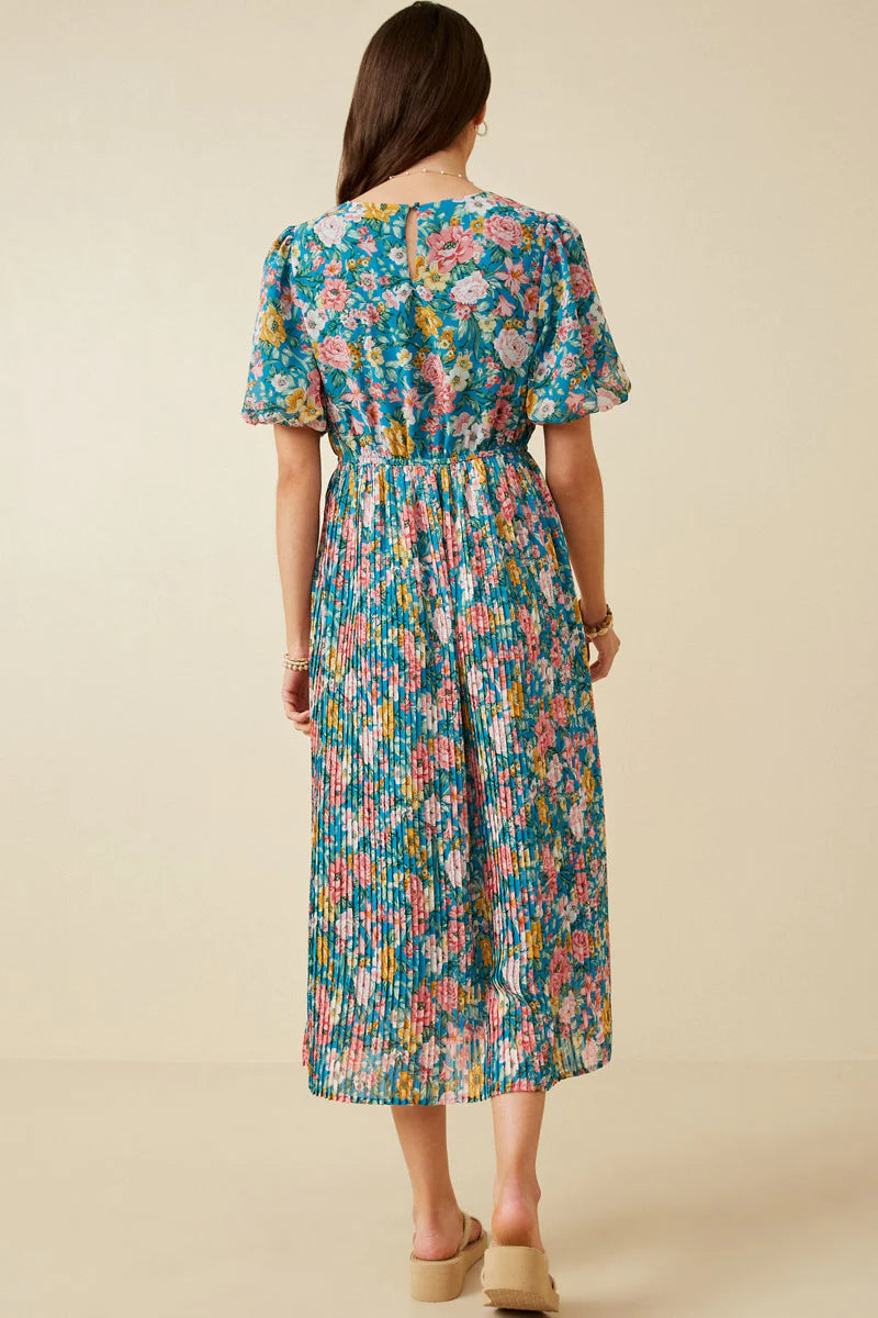 Lois Dress in Blue- Misses and Plus (S-3X)