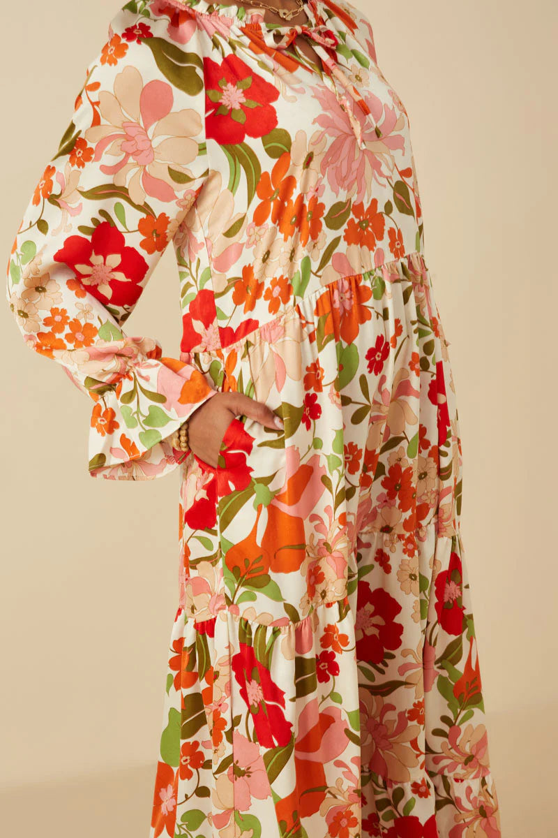 Fiona Dress in Ivory- Misses & Plus (S-3X)