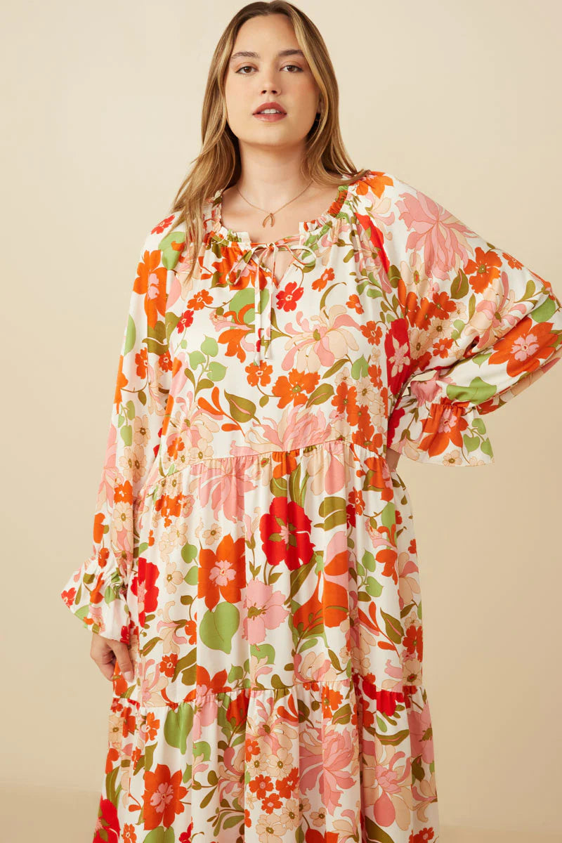 Fiona Dress in Ivory- Misses & Plus (S-3X)