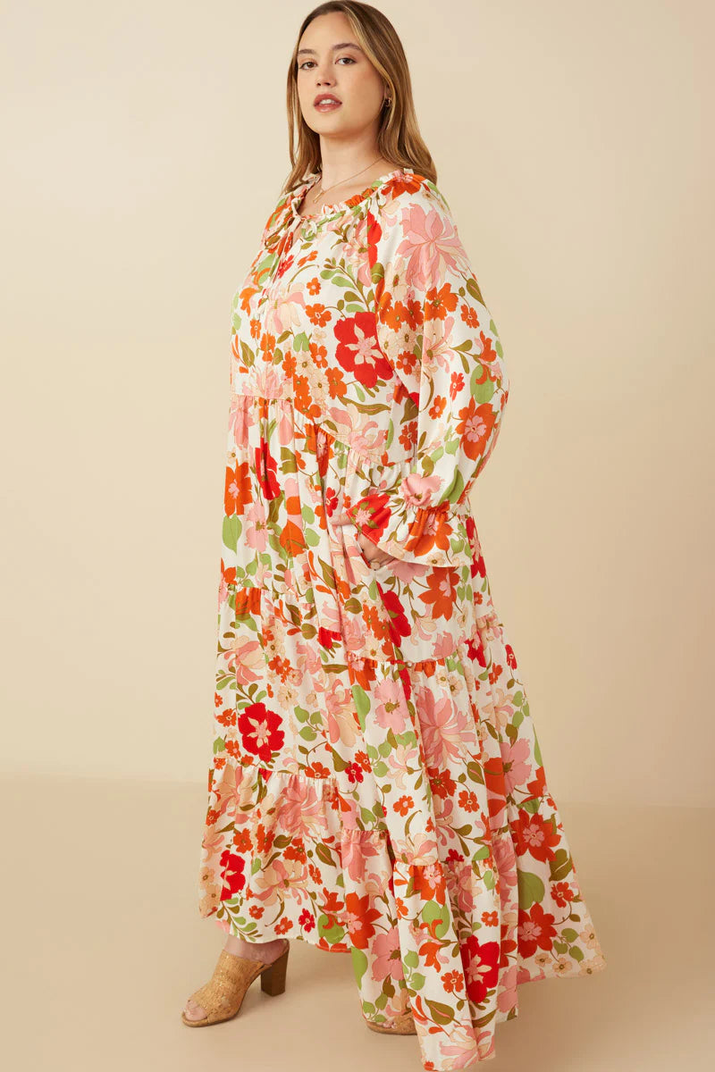 Fiona Dress in Ivory- Misses & Plus (S-3X)