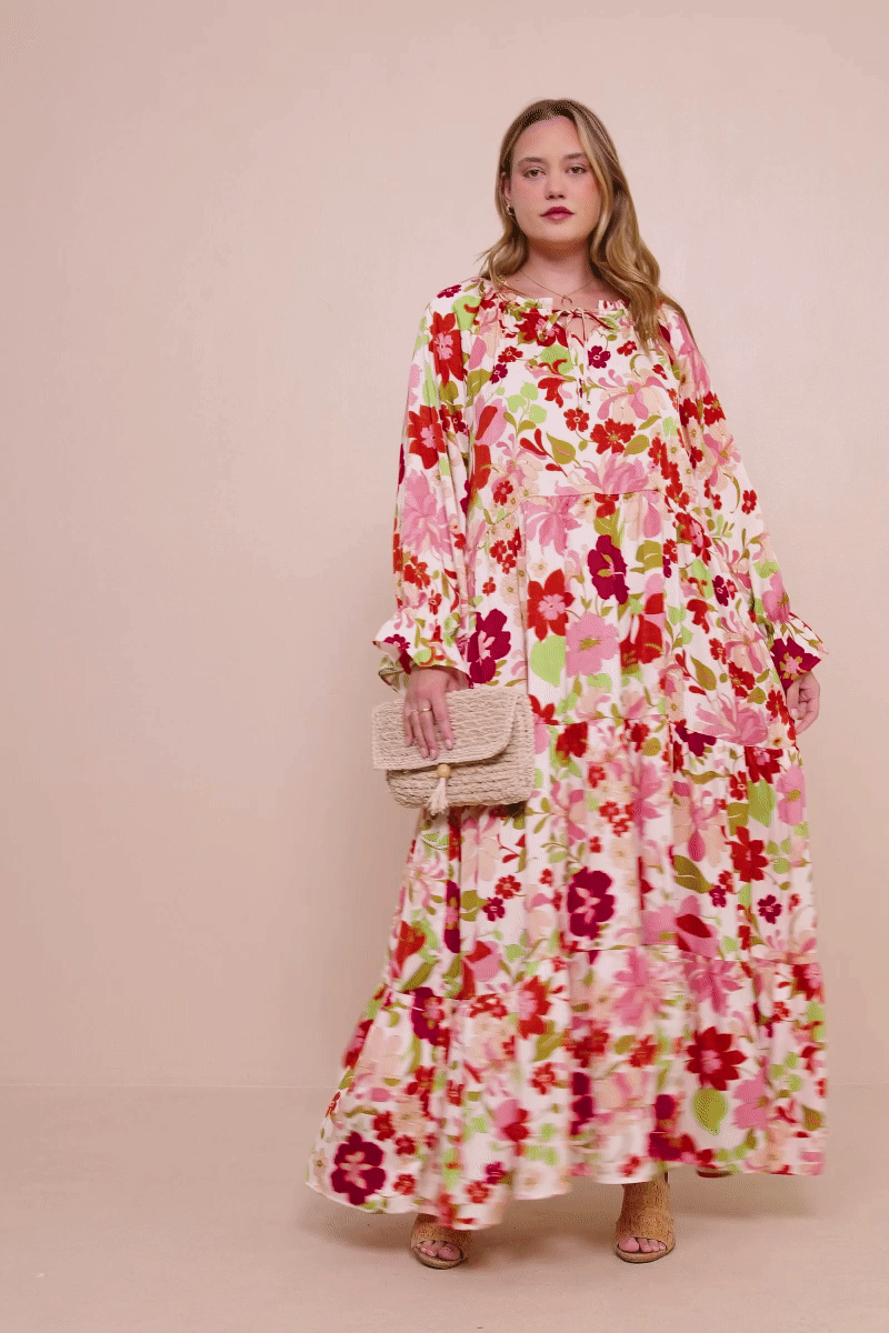 Fiona Dress in Ivory- Misses & Plus (S-3X)