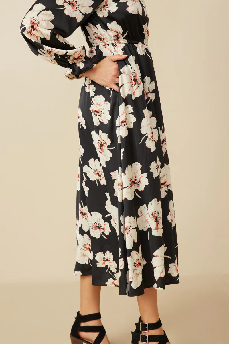 Eilene Dress in Black- Misses & Plus (S-3X)