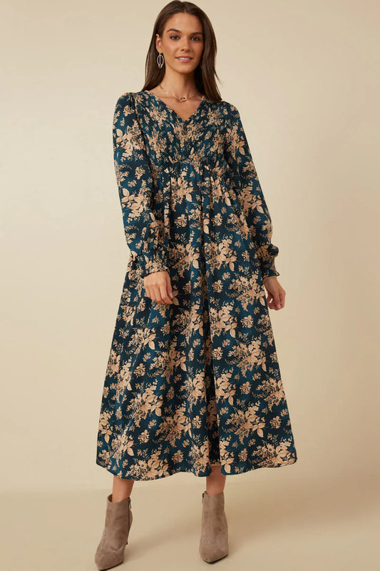 Geneve Dress in Teal- Misses (M)