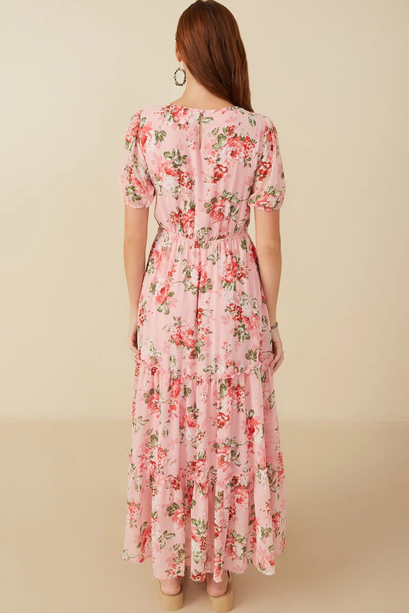 Vivienne Dress in Pink- Misses and Plus (S-2X)