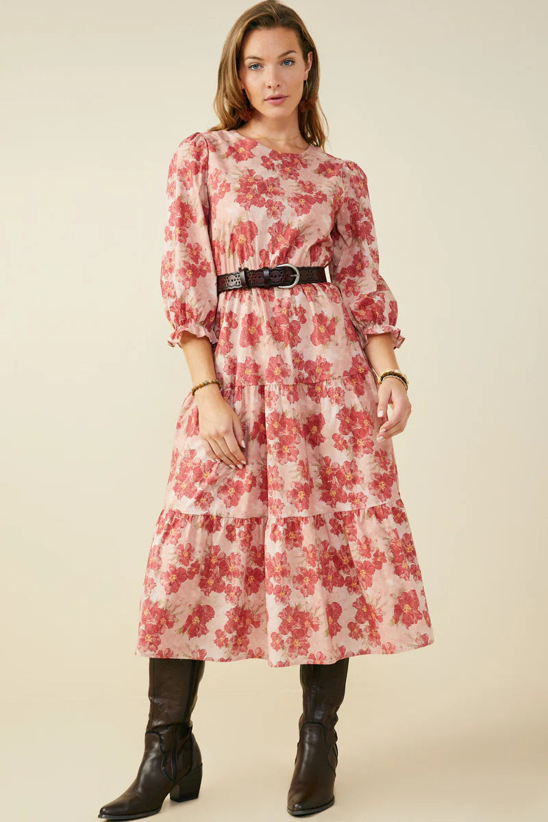 Rosamund Dress in Mauve- Misses and Plus (S-3X)
