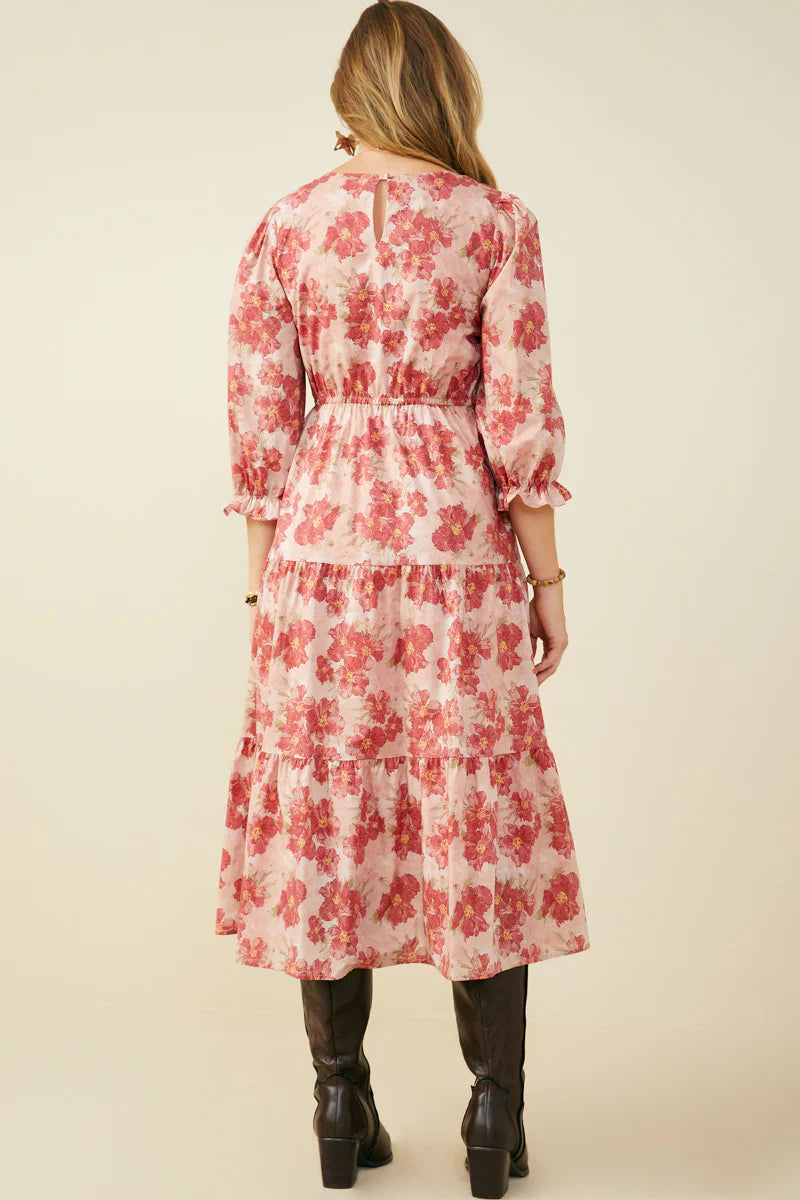 Rosamund Dress in Mauve- Misses and Plus (S-3X)